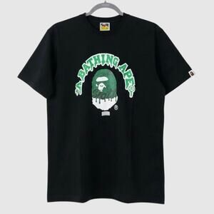 A Bathing Ape (BAPE) Mens Black Gunna WGM Gone Mad Logo Graphic Tee